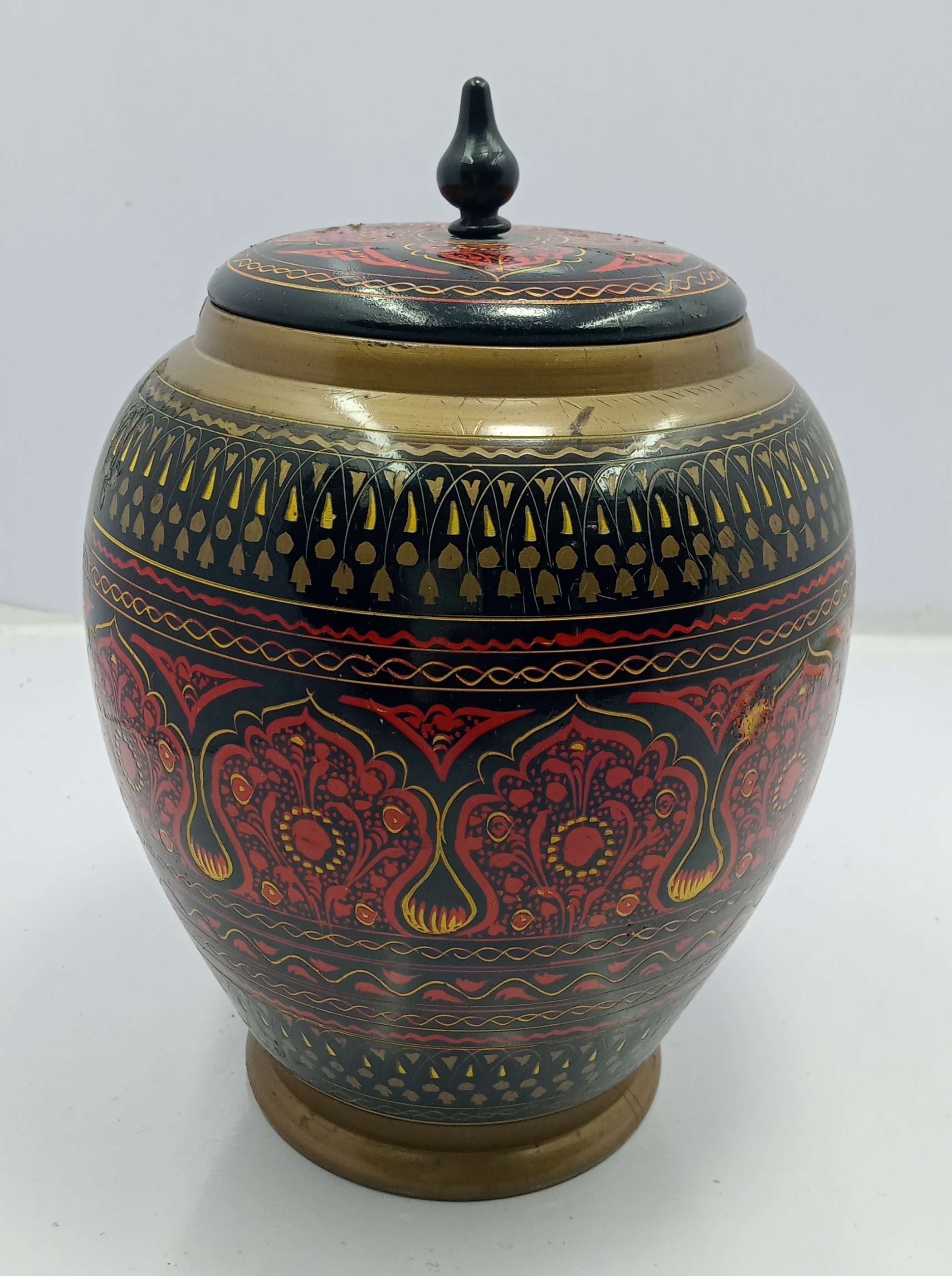 Wood Jar