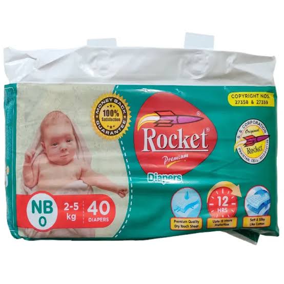 Rocket Diapers NB NO 0