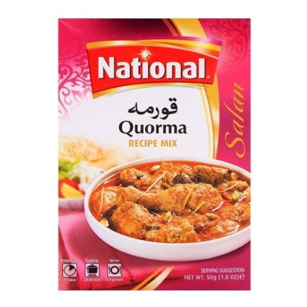 NATIONAL QUORMA MASALA 50 Gm