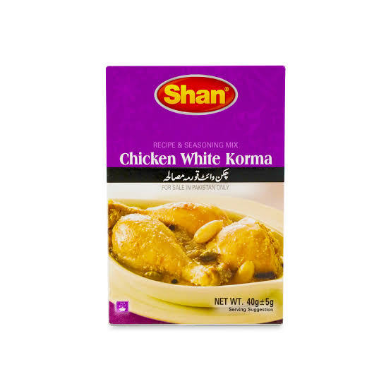 Shan White Korma 40 Gm