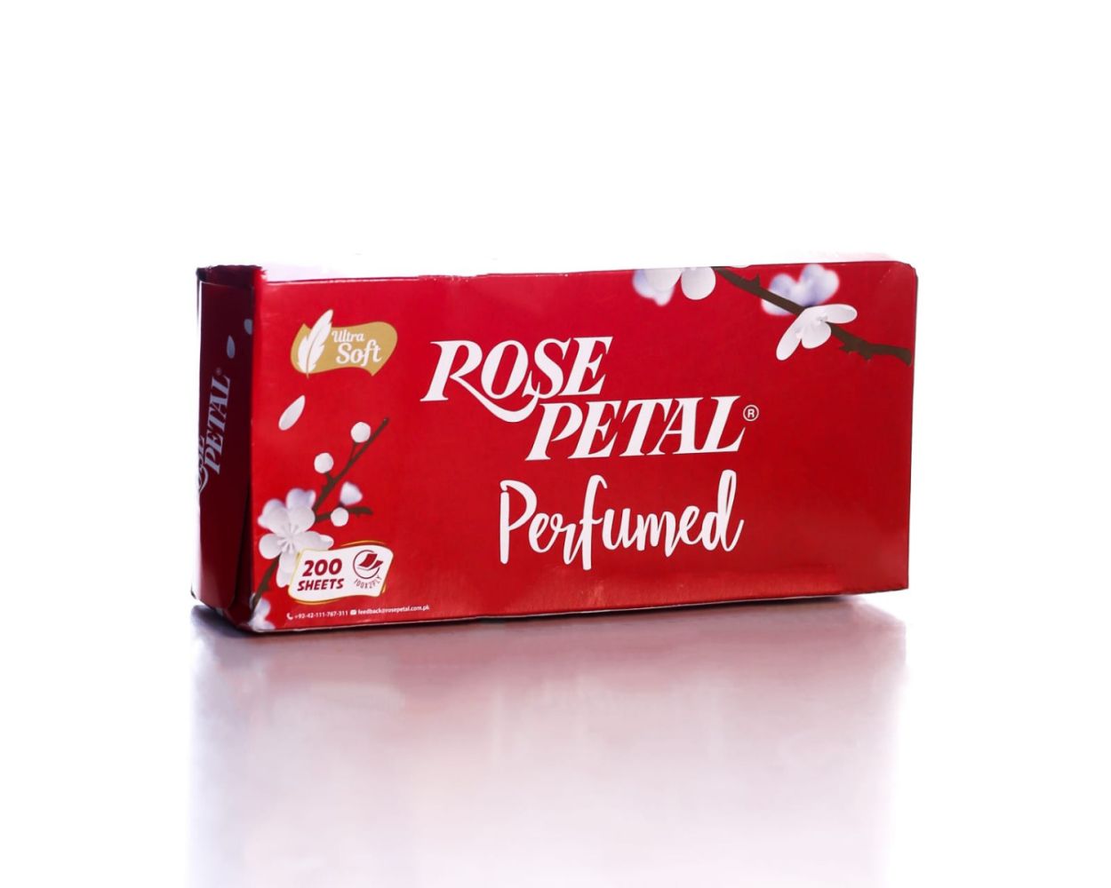 Rose petal perfumed tissue pack sheet 275